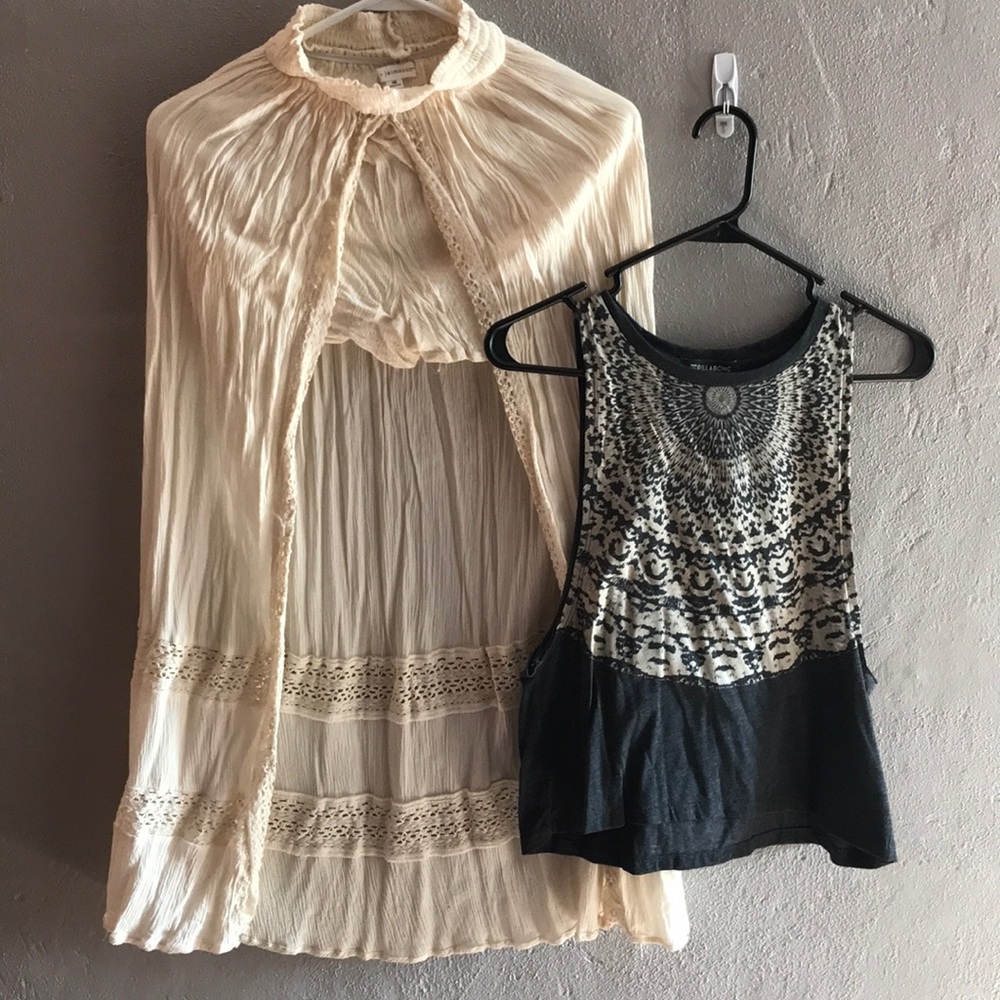 Fly away skirt/short & crop tank